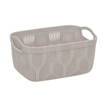 PANIER 3,2L MOTIF FEUILLE