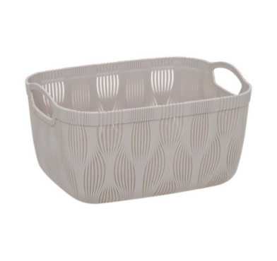 PANIER 6.5L MOTIF FEUILLE