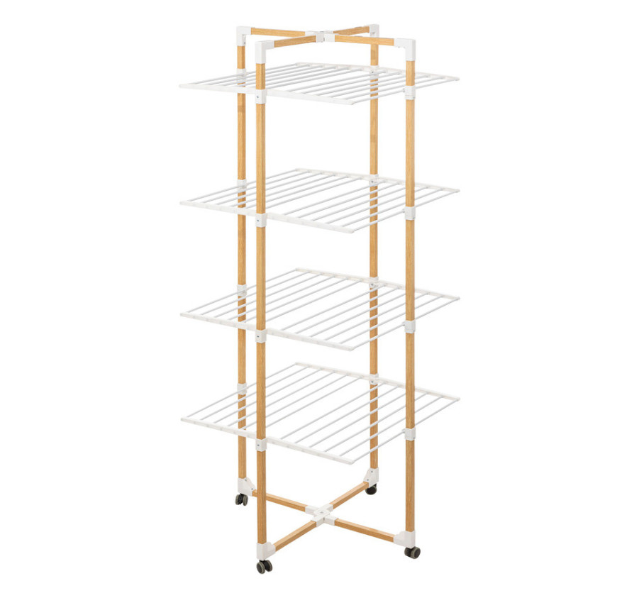 ETENDOIR A LINGE TOUR 4 ROUES
