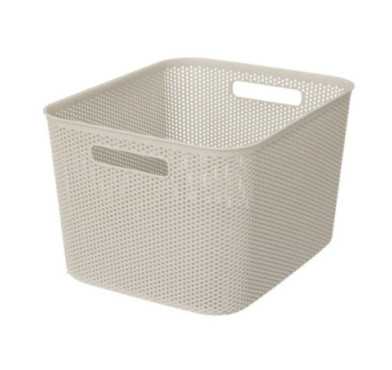 PANIER CROCHET LIN 19L