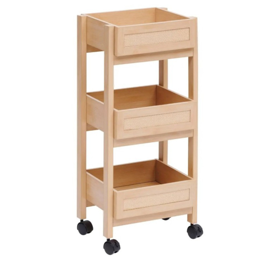 DESSERTE EN BOIS CANE