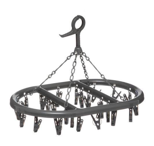 SECHOIR + PINCES X24 OVALE