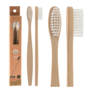 BROSSE A DENTS BAMBOU X2PCS