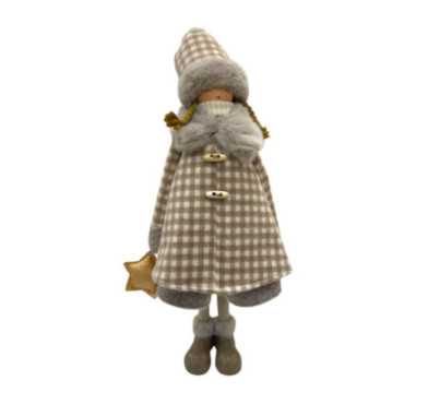 FILLE DEBOUT AVEC ETOILE