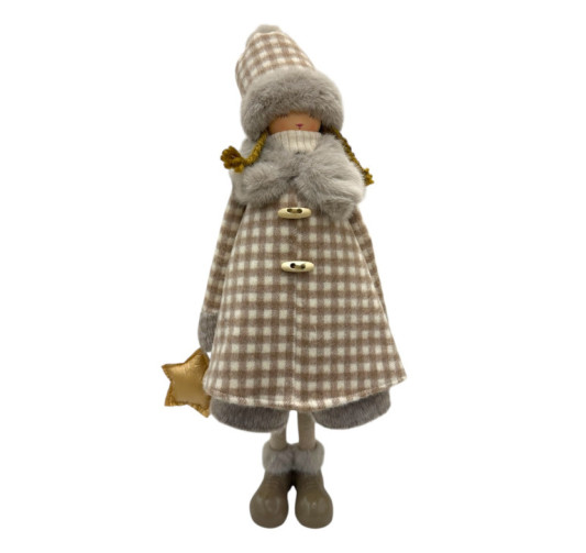 FILLE DEBOUT AVEC ETOILE