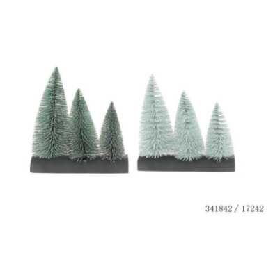 SAPINS X3PIECES SUR SOCLE