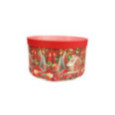 BOITE CADEAU RONDE NOEL