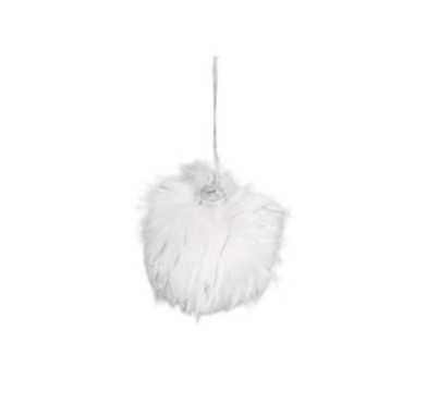 BOULE DE NOEL FOURRURE