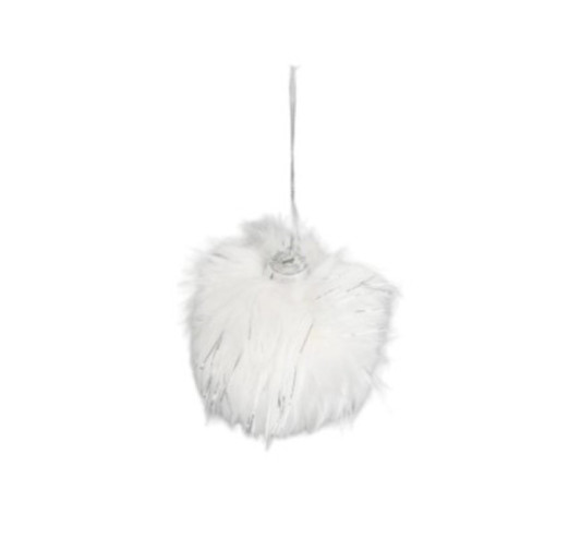 BOULE DE NOEL FOURRURE