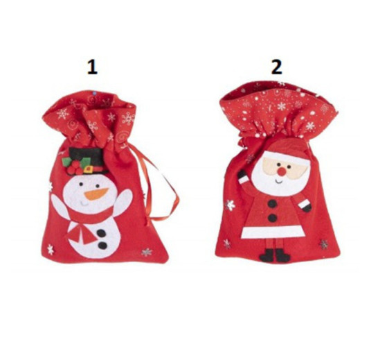 SAC DE NOEL EN FEUTRINE DECOR