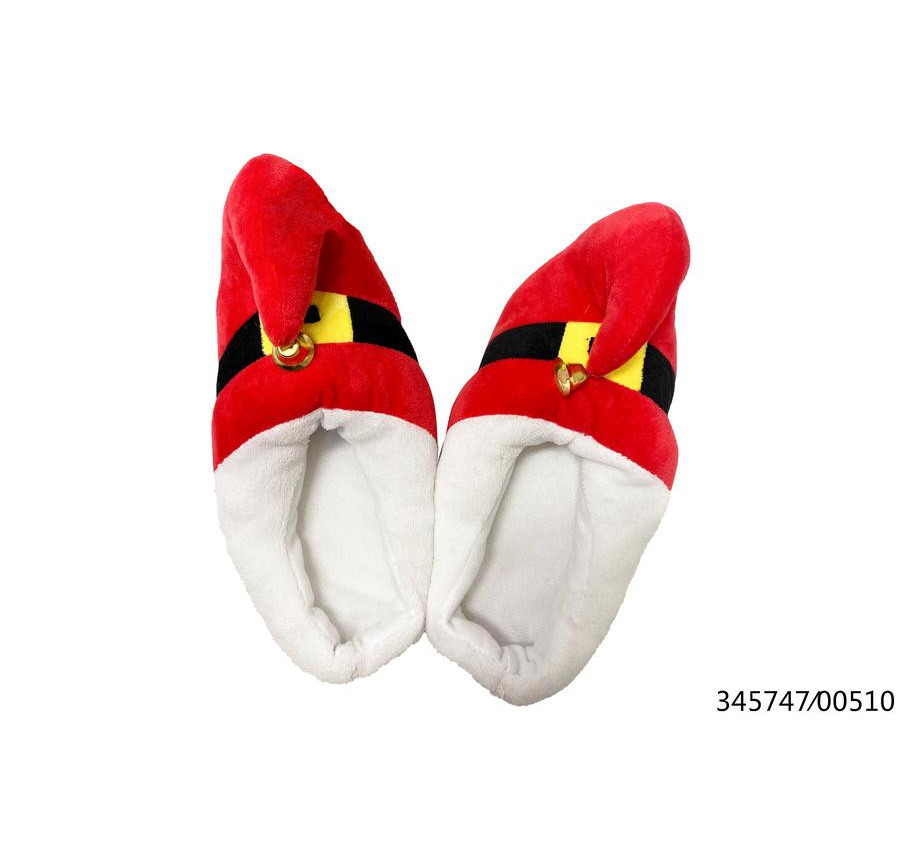 PAIRE DE PANTOUFLE PERE NOEL
