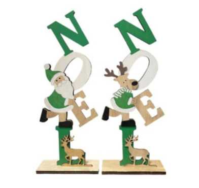 DECORATION NOEL BOIS AVEC