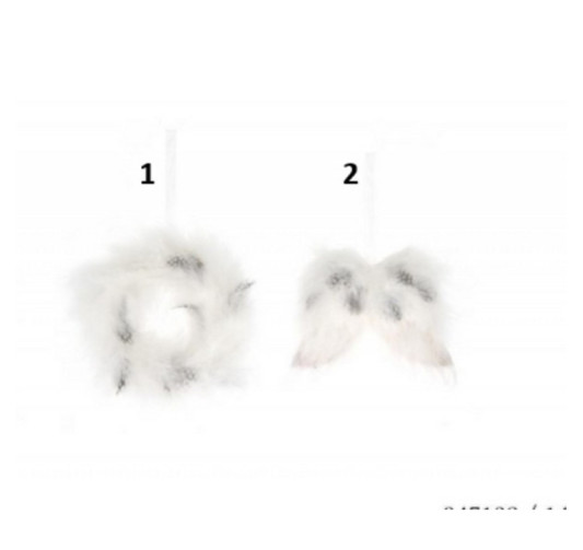 SUSPENSION PLUME BLANCHE