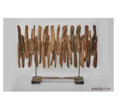 ORNEMENT EN BOIS A POSER