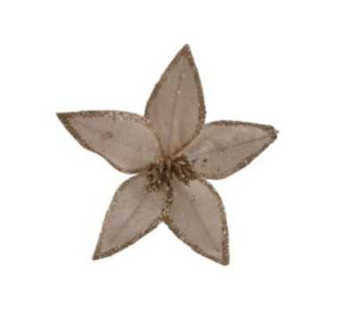 SUJET DE NOEL "POINSETTIA"