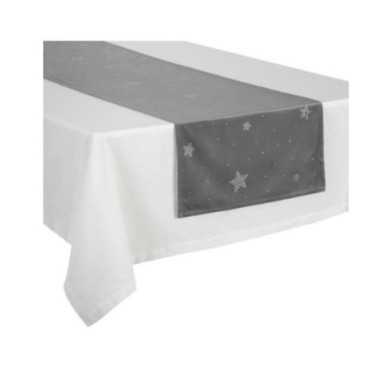 CHEMIN DE TABLE TOUCHE VELOURS