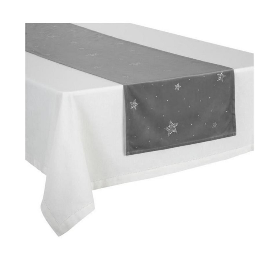 CHEMIN DE TABLE TOUCHE VELOURS