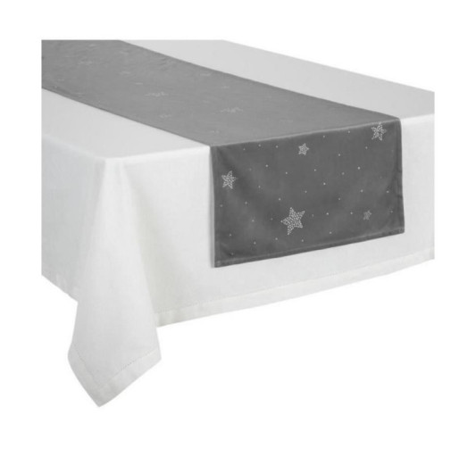 CHEMIN DE TABLE TOUCHE VELOURS