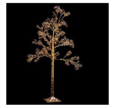 ARBRE LUMINEUX INT OR 120CM