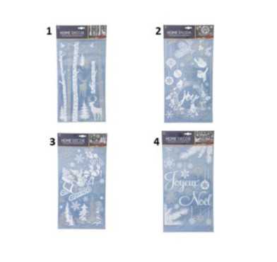 DECO DE VITRE BLANC IMPRIMEE