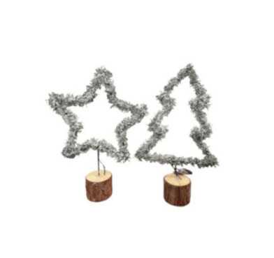 ARBRE ETOILE OU SAPIN H.46CM