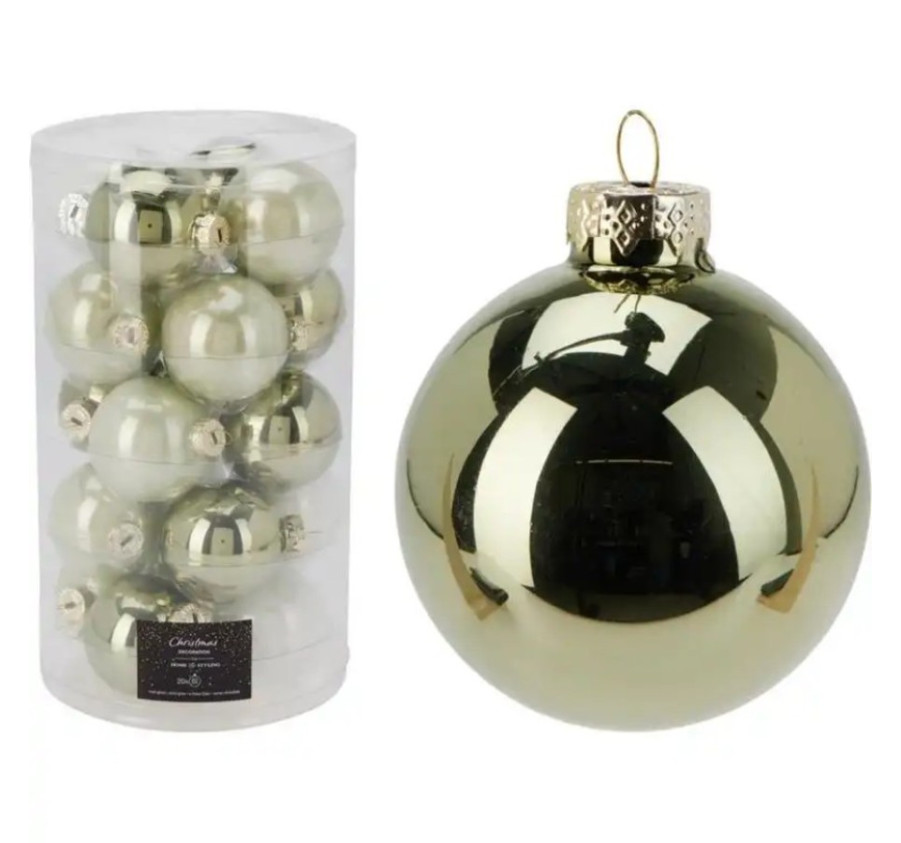 BOITE DE 20 BOULES DE NOEL