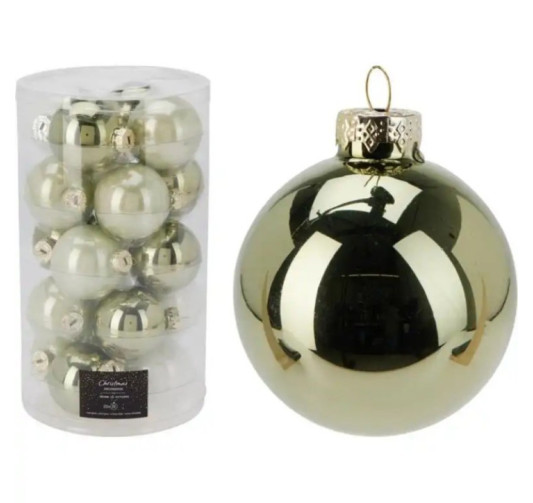 BOITE DE 20 BOULES DE NOEL