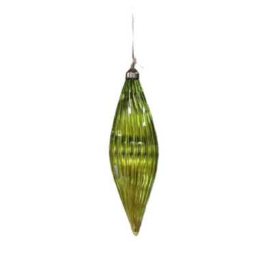 BOULE DE NOEL GLACON VERTE