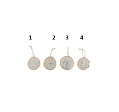 RONDIN DE BOIS AVEC ETOILE