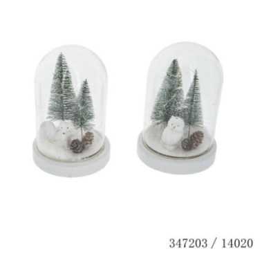 GLOBE LUMINEUX 5LEDS EN VERRE