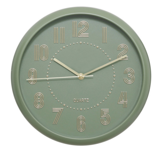 HORLOGE EN PLASTIQUE ALIZEE