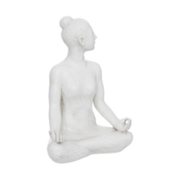 STATUE FEMME GEMMA BLANCHE