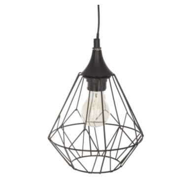 SUSPENSION METAL FIL NOIR