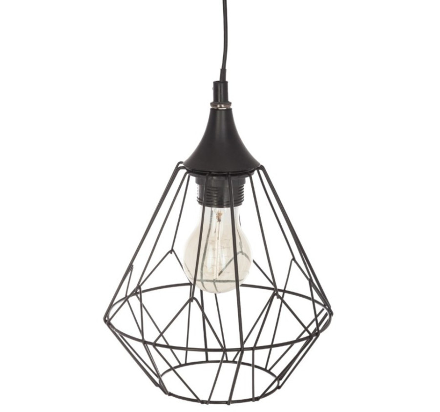 SUSPENSION METAL FIL NOIR