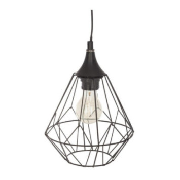 SUSPENSION METAL FIL NOIR