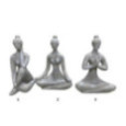 STATUE FEMME YOGA 46CM