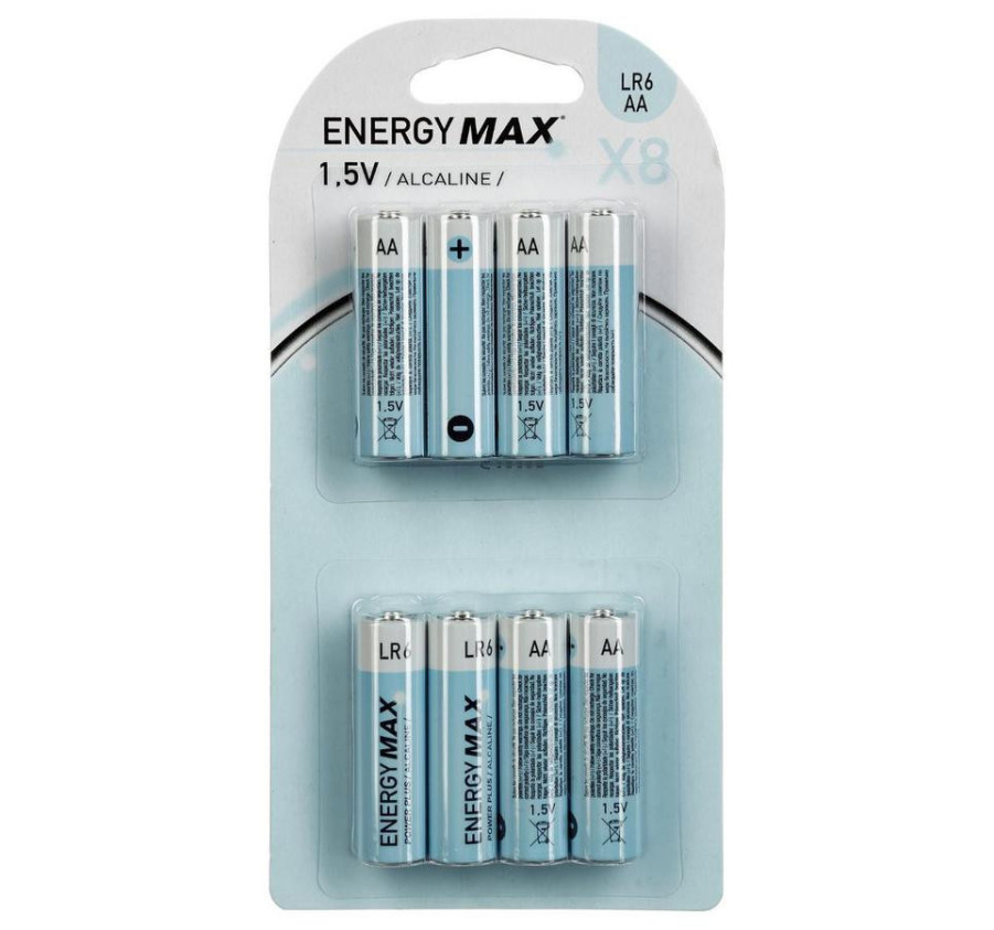 BLISTER DE 8 PILES LR6