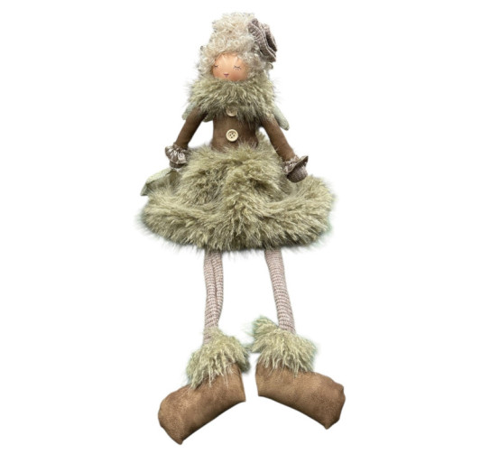 FILLE ANGE ASSISE AVEC ETOILE