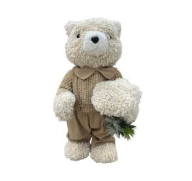 OURS GARCON AVEC CHAMPIGNON