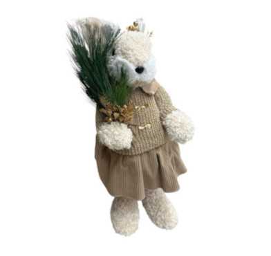 ECUREUIL FILLE BEIGE