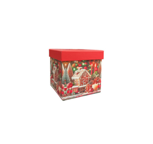 BOITE CADEAU CARREE NOEL