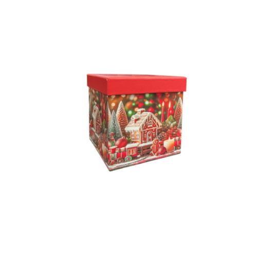 BOITE CADEAU CARREE NOEL