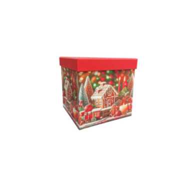 BOITE CADEAU CARREE NOEL