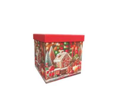 BOITE CADEAU CARREE NOEL