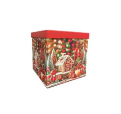 BOITE CADEAU CARREE NOEL