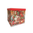 BOITE CADEAU CARREE NOEL
