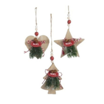 SUJET DE NOEL EN BOIS