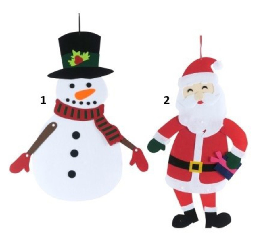 PERE NOEL OU BONHOMME DE NEIGE