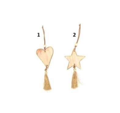 FORME EN BOIS AVEC POMPON