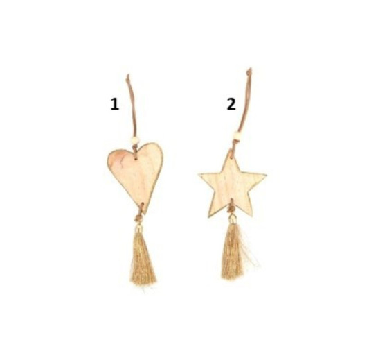 FORME EN BOIS AVEC POMPON